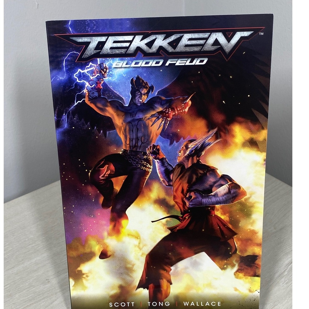 Tekken Blood Feud Vol 1 Graphic Novel Titan Comics Fighting Video Game Manga